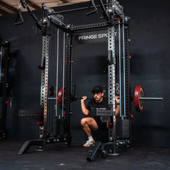 The Dane 2.0 Fully Loaded - Half Rack with Cable Crossover and Smith Machine