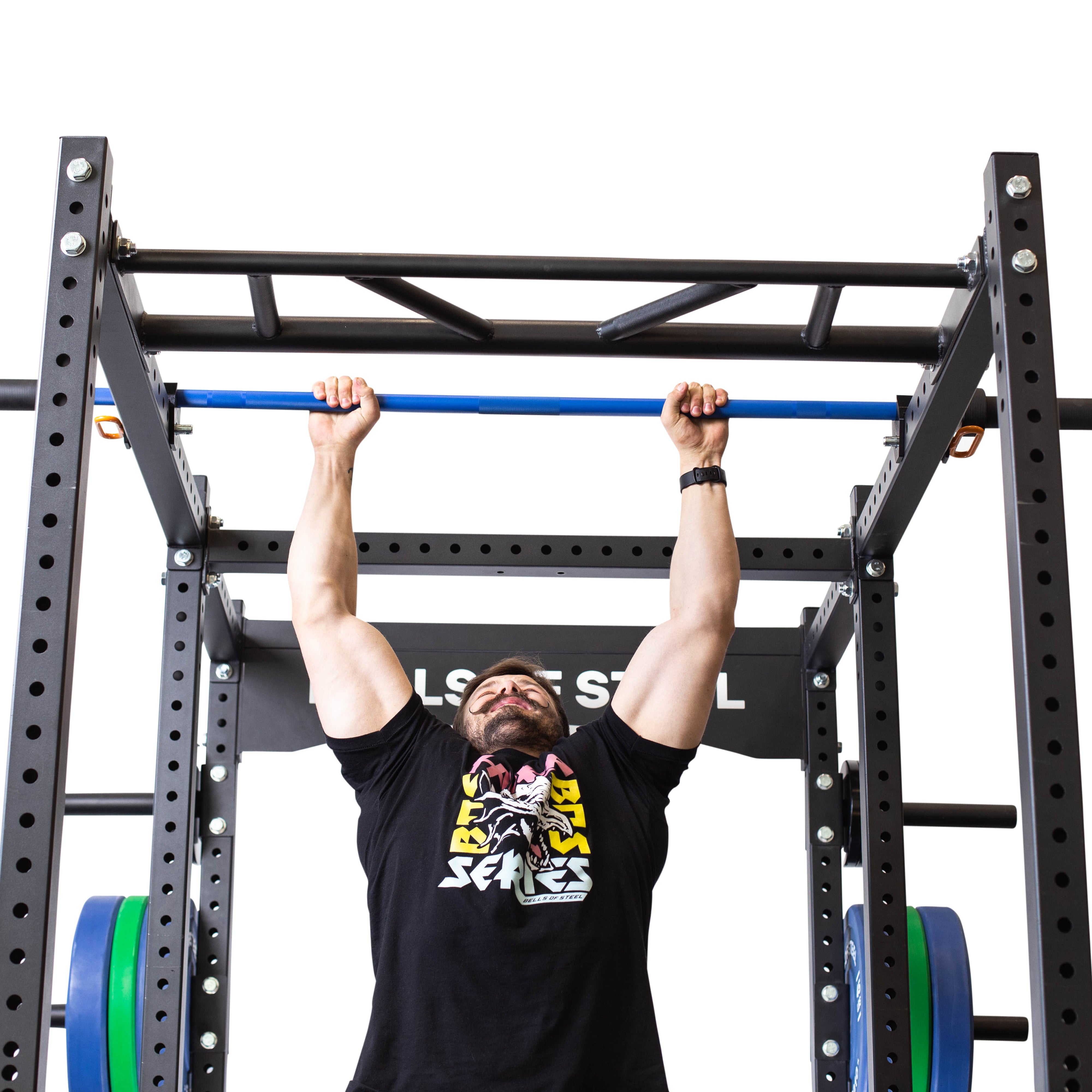 Above Rack Barbell Holder