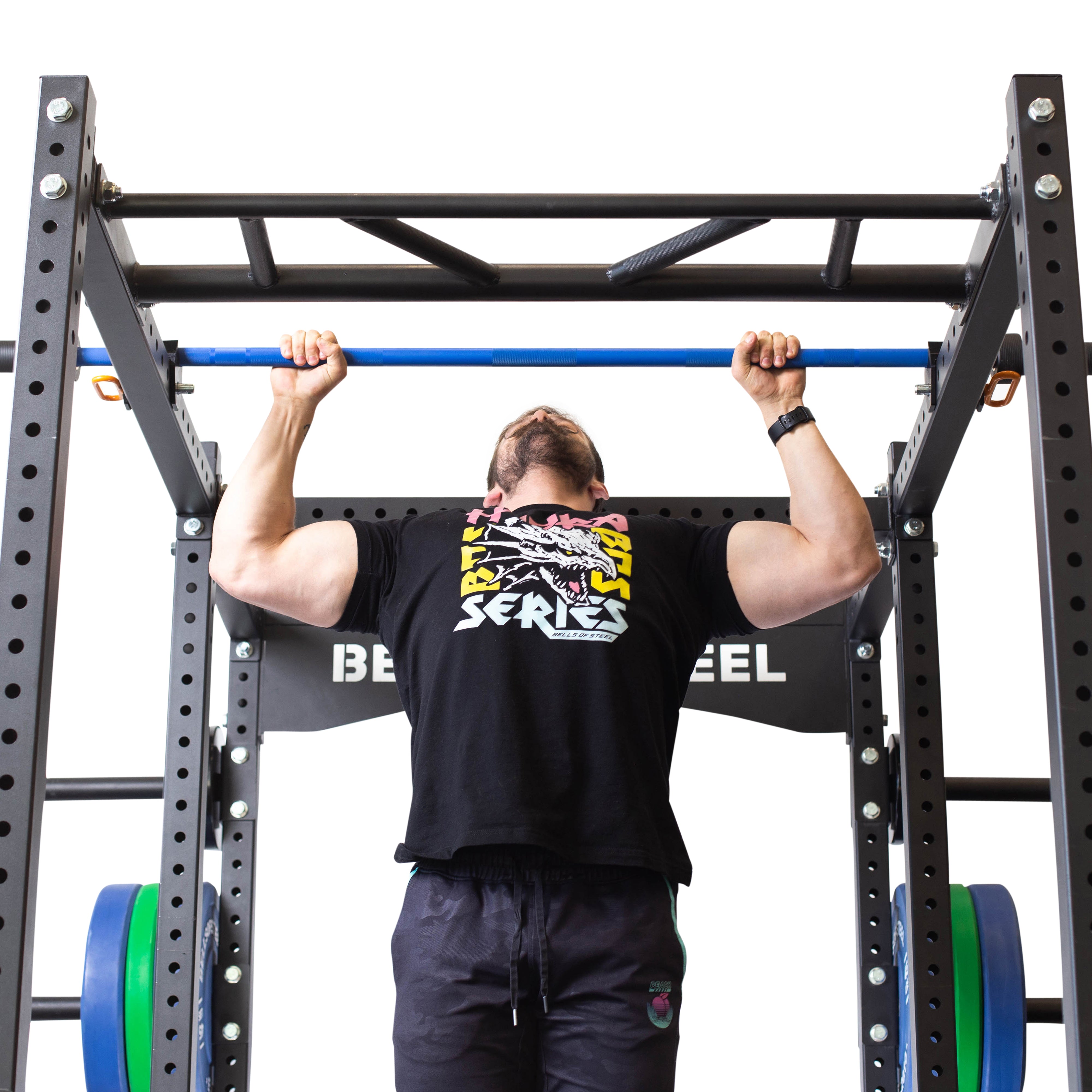 Above Rack Barbell Holder