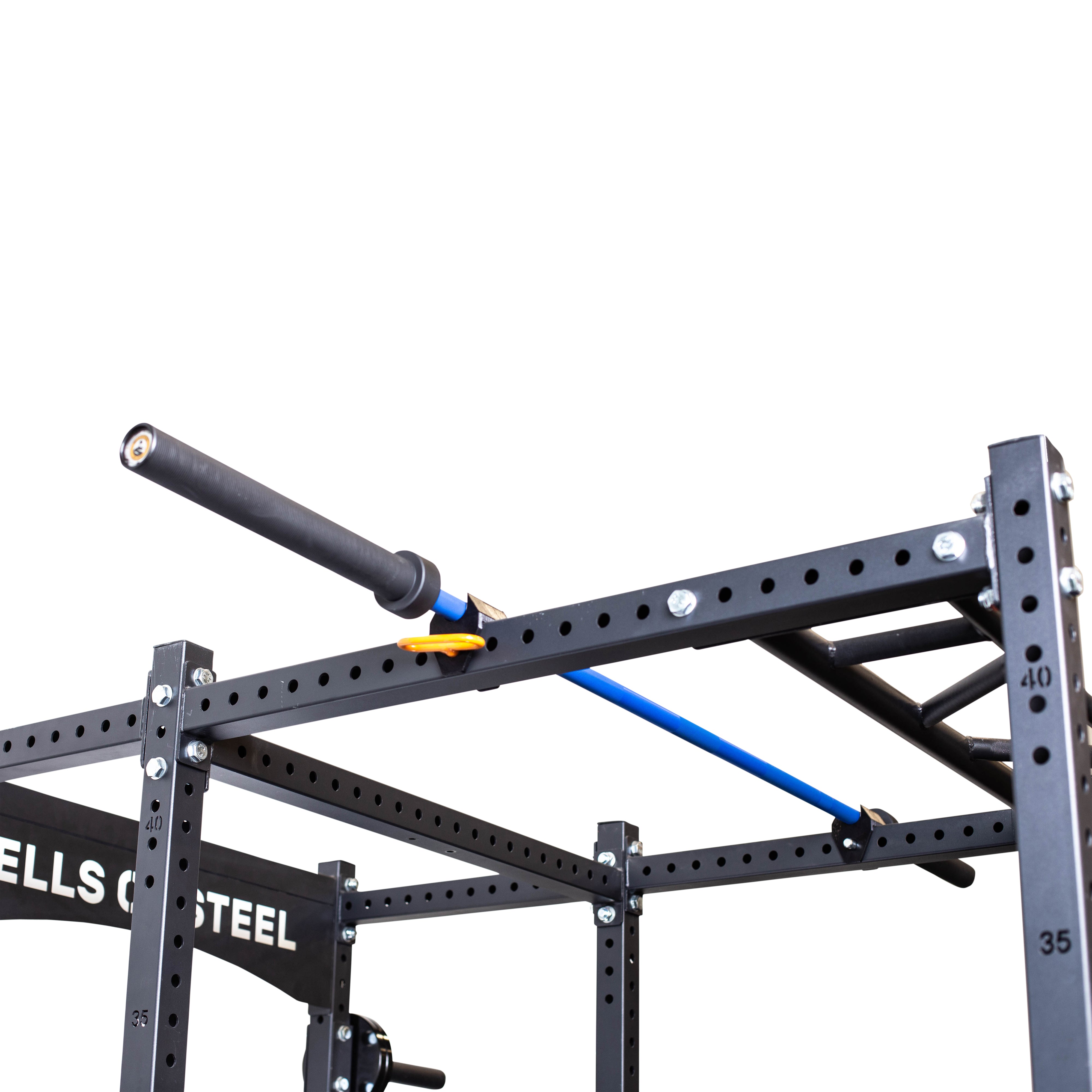 Above Rack Barbell Holder