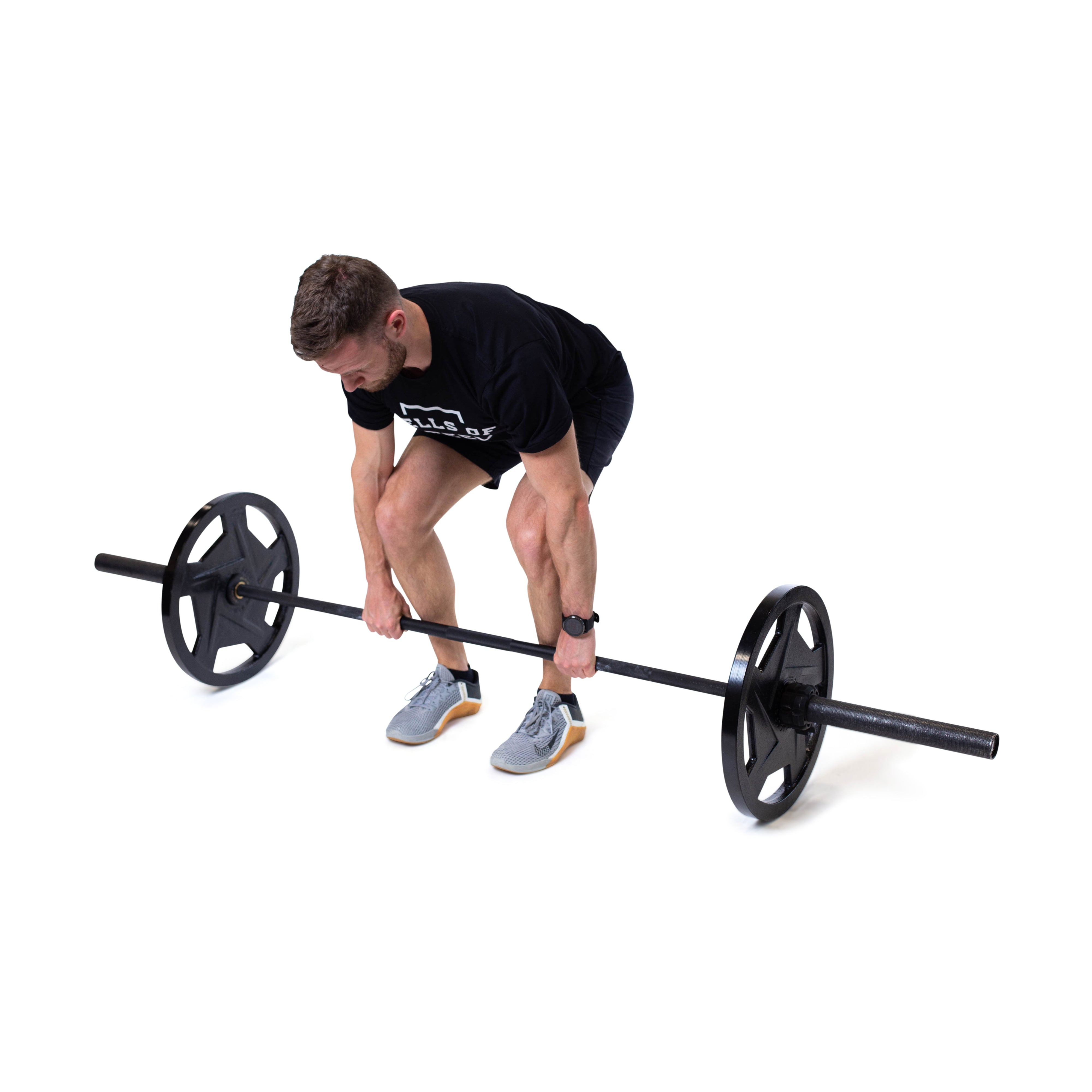 Black Mighty Grip Olympic Weight Plate Sets