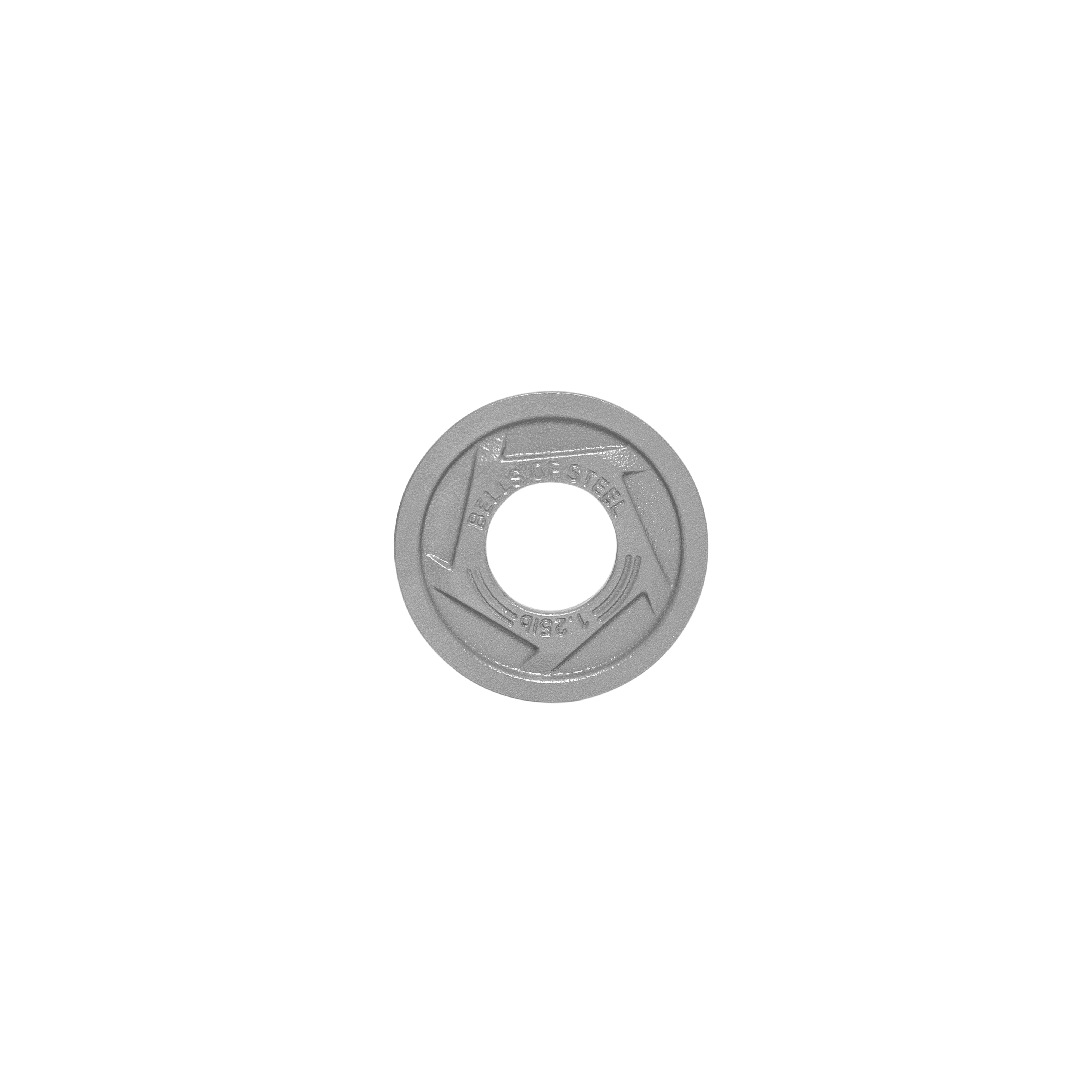Gray Mighty Grip Olympic Weight Plates