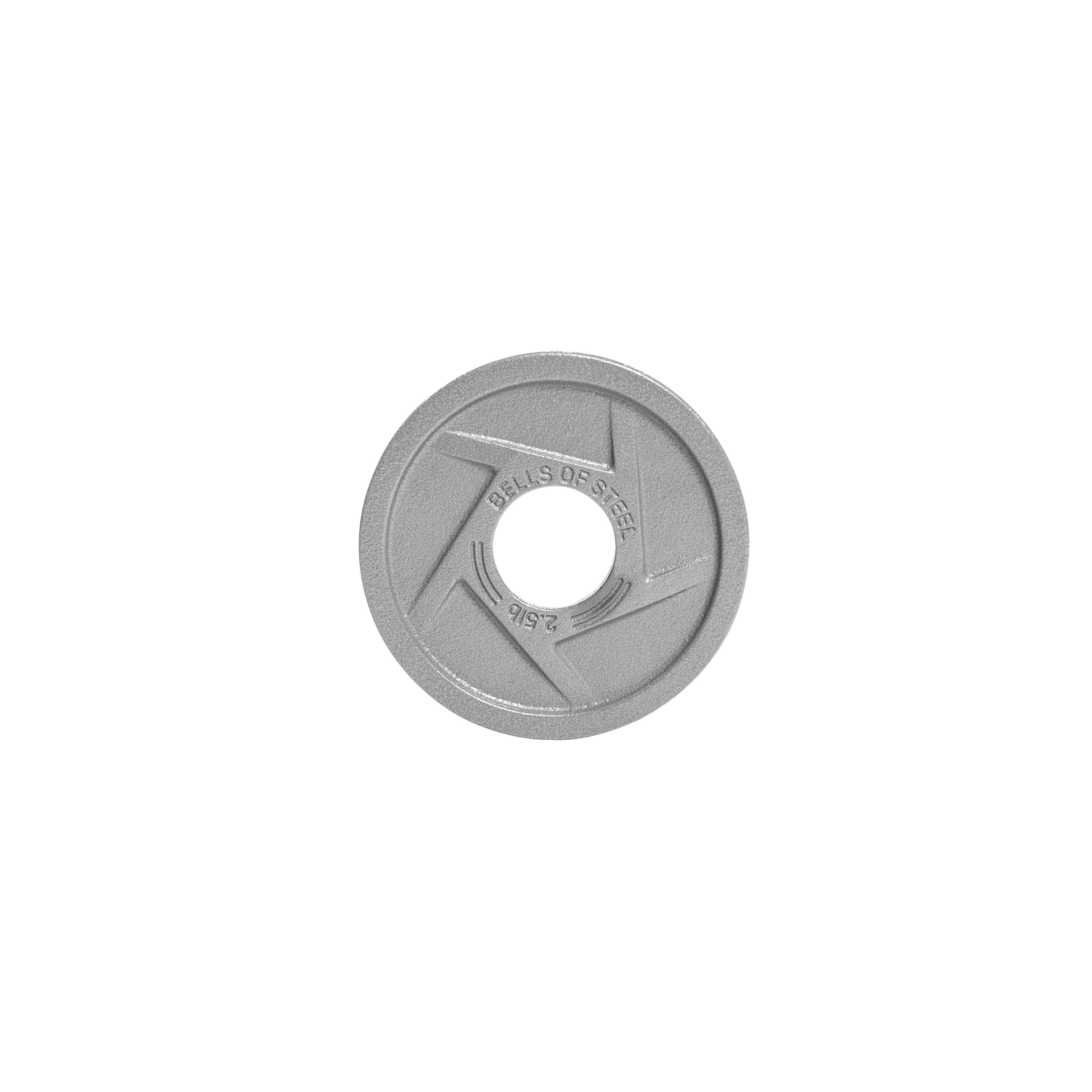 Gray Mighty Grip Olympic Weight Plates