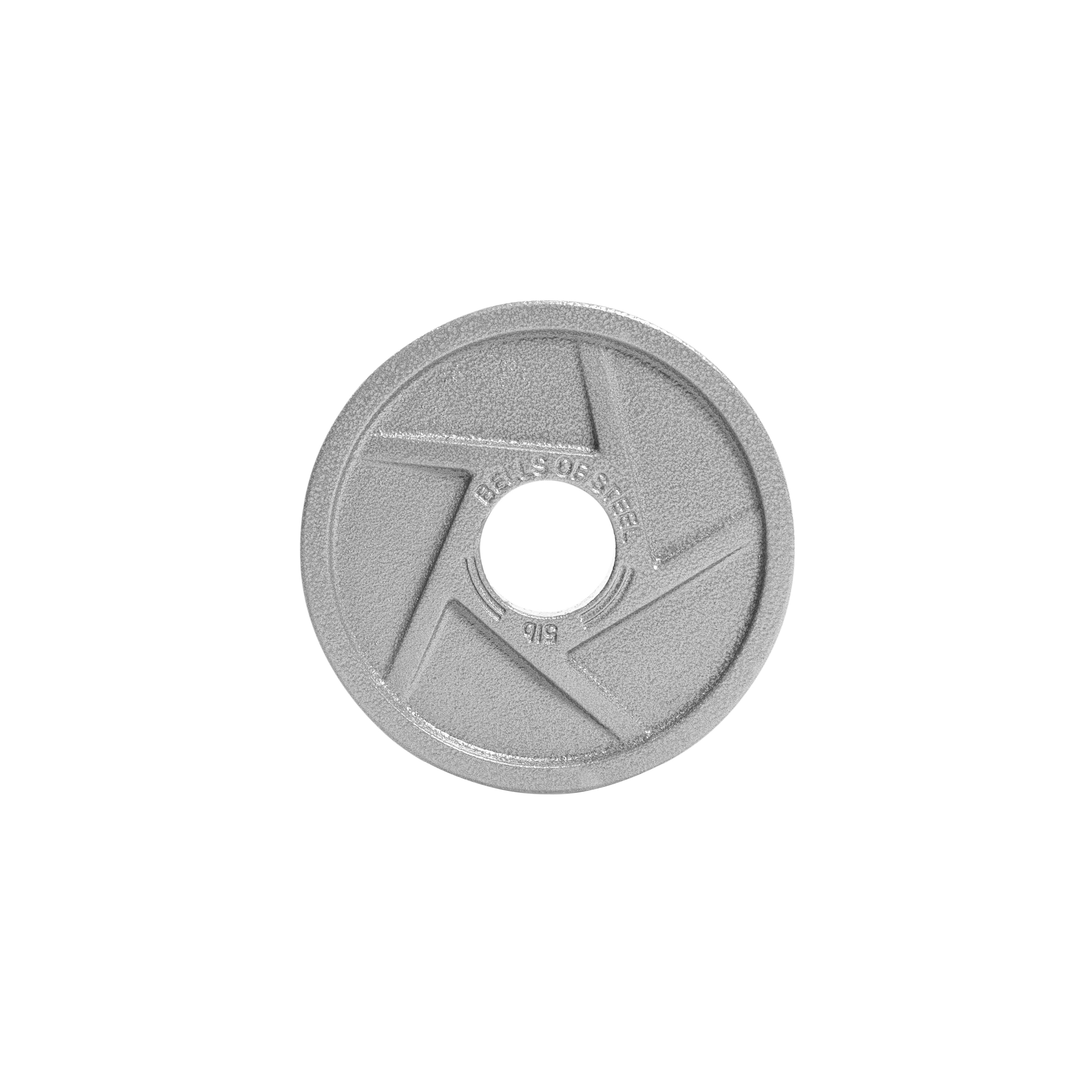 Gray Mighty Grip Olympic Weight Plates