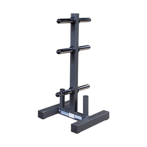 WT46 - Body-Solid Olympic Plate Tree & Bar Holder - Body-Solid Body-Solid