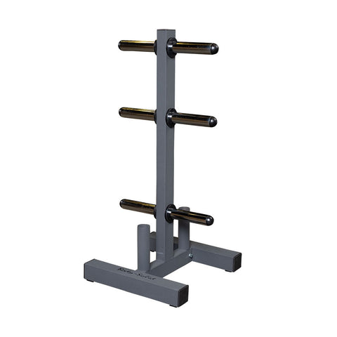 WT46 - Body-Solid Olympic Plate Tree & Bar Holder - Body-Solid