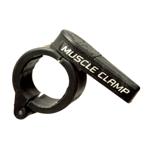 1" YORK Muscle Clamp Collars - Black - Pair