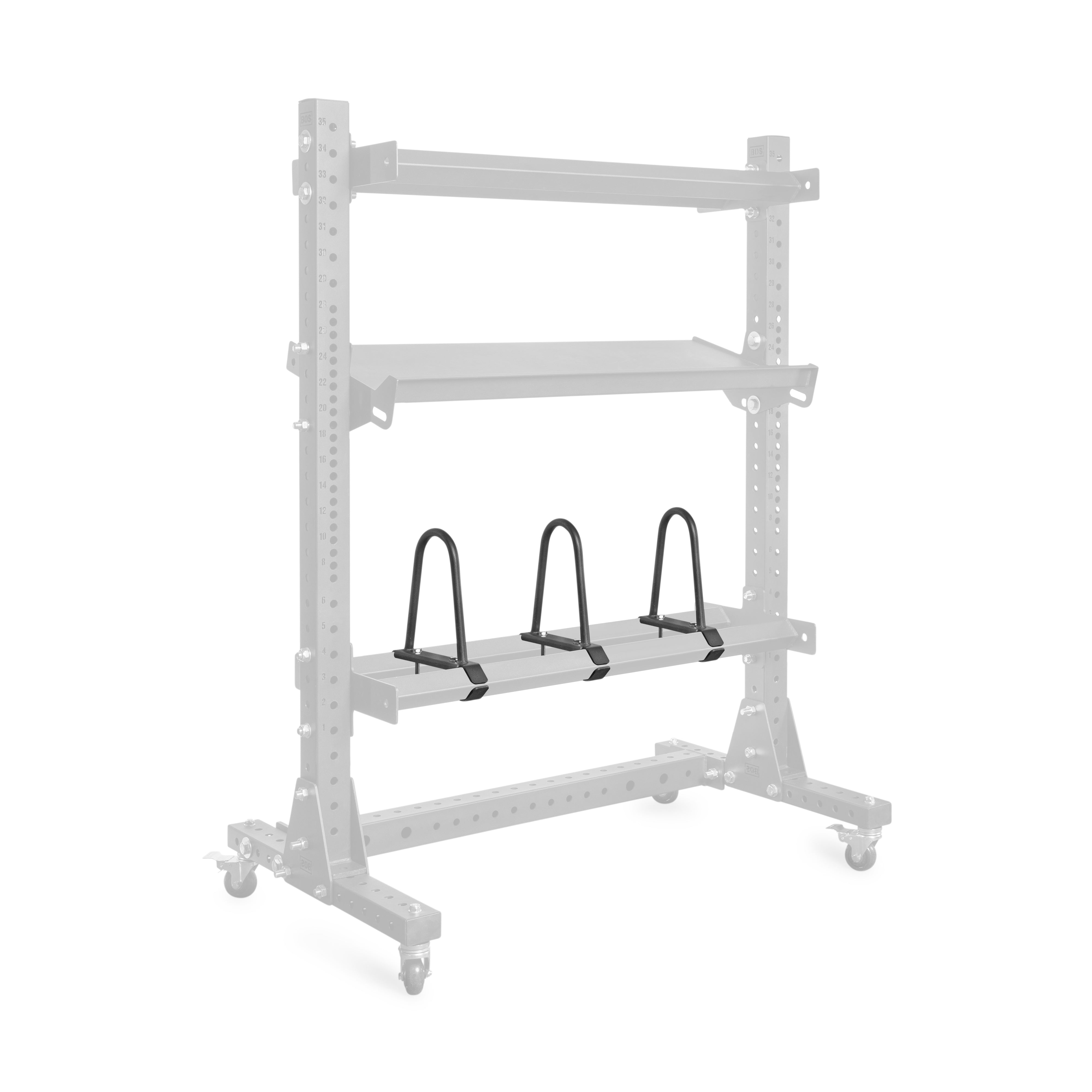 Divider for Bumper Plate Shelf (Pack of 3)