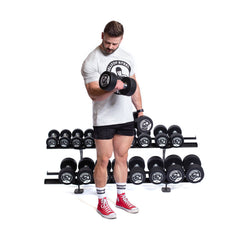 Commercial Interchangeable Weight Rack