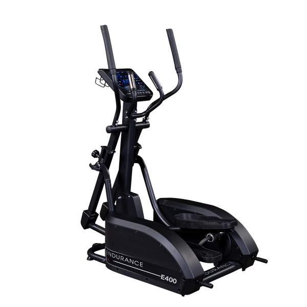 Body-Solid (E400) Elliptical Trainer Machine, Cardio Workout Crosstrainer Exercising Machines for Home & Commercial Gym with 300lb Weight Capacity Body-Solid