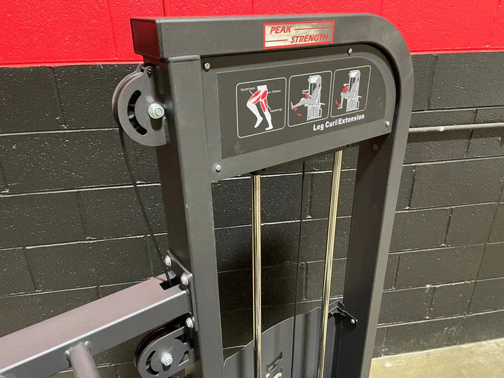 Pin-Loaded Leg Curl / Extension Combo Machine (Model PCIGC-5055-1)