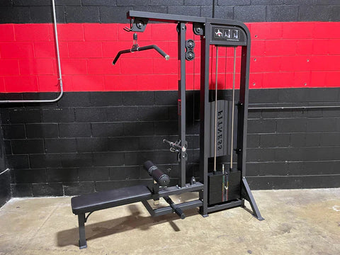 Pin-Loaded Lat Pulldown / Low Row Machine PCI-5057 Pure Craft Industries