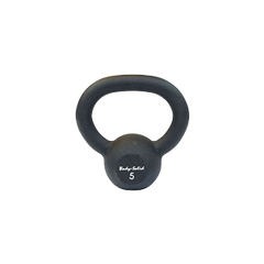 KBR5 - Iron Powder Coat Kettlebells 5 Pounds - Body-Solid