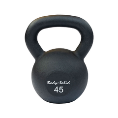 KBR45 - Iron Powder Coat Kettlebells 45 Pounds - Body-Solid