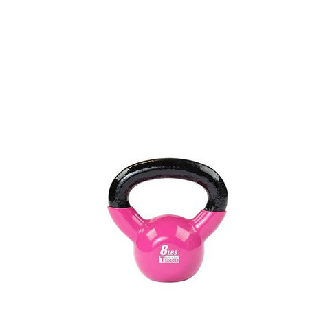 KBV8 - 8 lb. Vinyl Dipped Kettlebells - Body-Solid Body-Solid