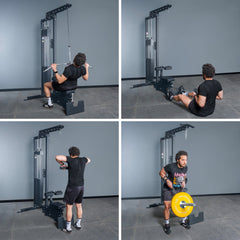 Lat Pulldown Low Row Machine