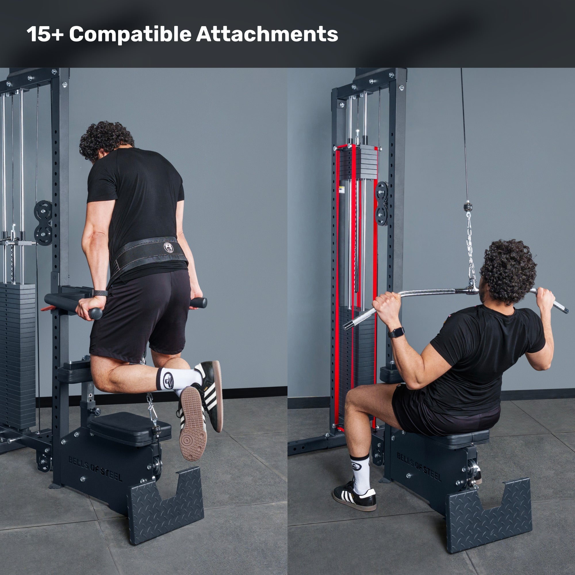 Lat Pulldown Low Row Machine