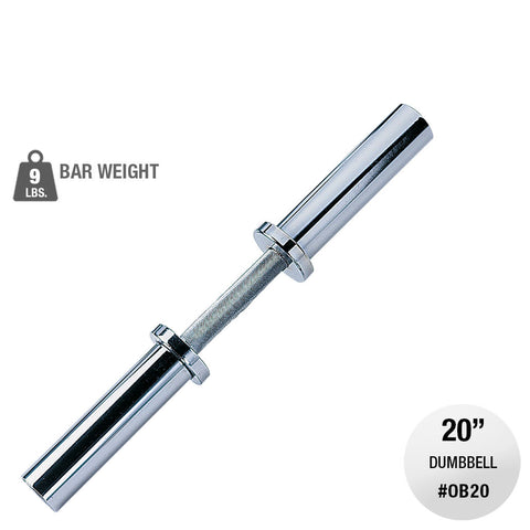 OB20C - Olympic Dumbbell Handle - Body-Solid