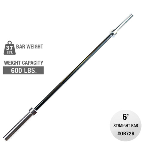 OB72B - 6' Olympic Bar - Body-Solid