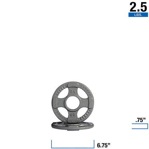 400 LB Cast Grip Oly Set, Chrome Bar