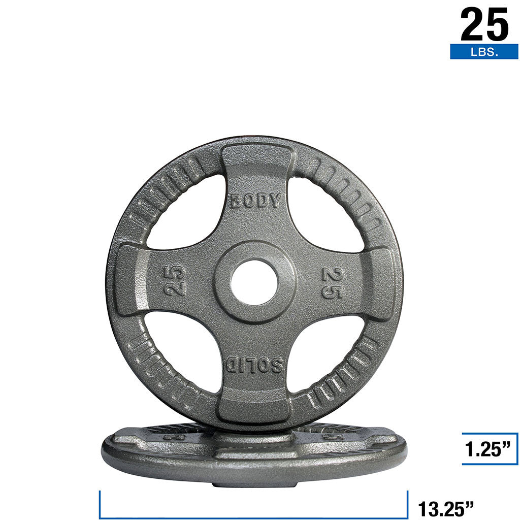 300 LB Cast Grip Oly Set, Chrome Bar
