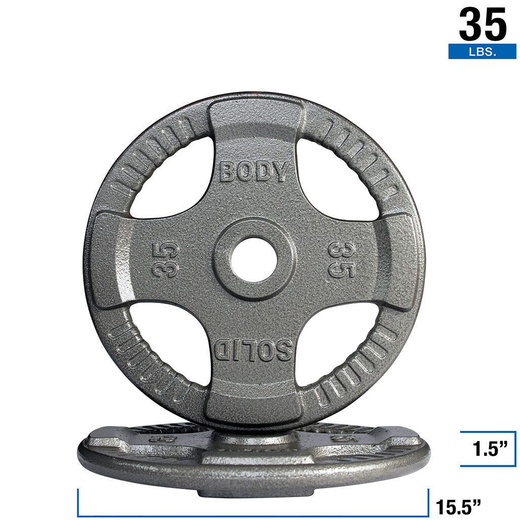 400 LB Cast Grip Oly Set, Chrome Bar