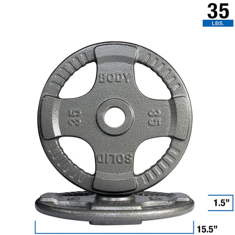 400 LB Cast Grip Oly Set, Chrome Bar