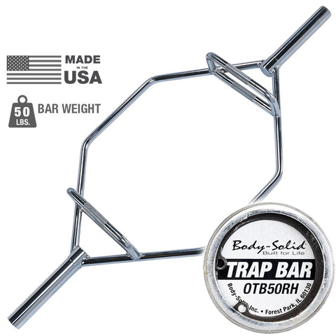 Body-Solid OTB50RH Olympic Shrug Bar
