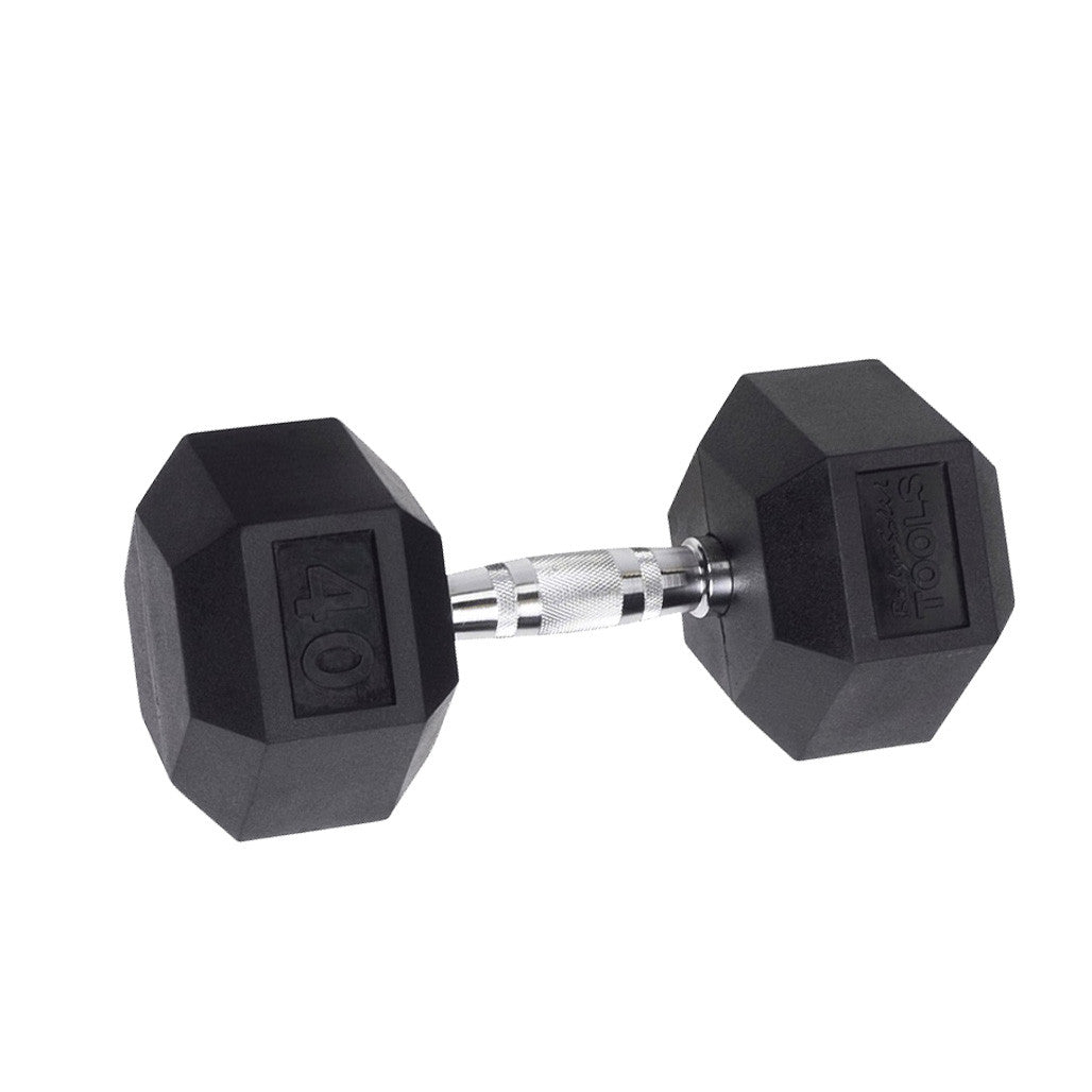 SDRS650 - Rubber Hex Dumbell 55-75lb pairs