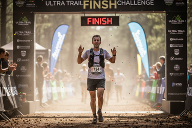 Ultra Marathon Finish